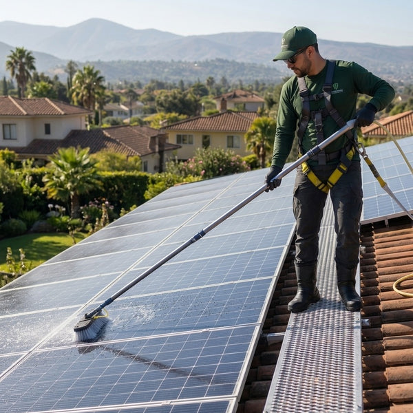 LIMPIEZA DE PANELES SOLARES