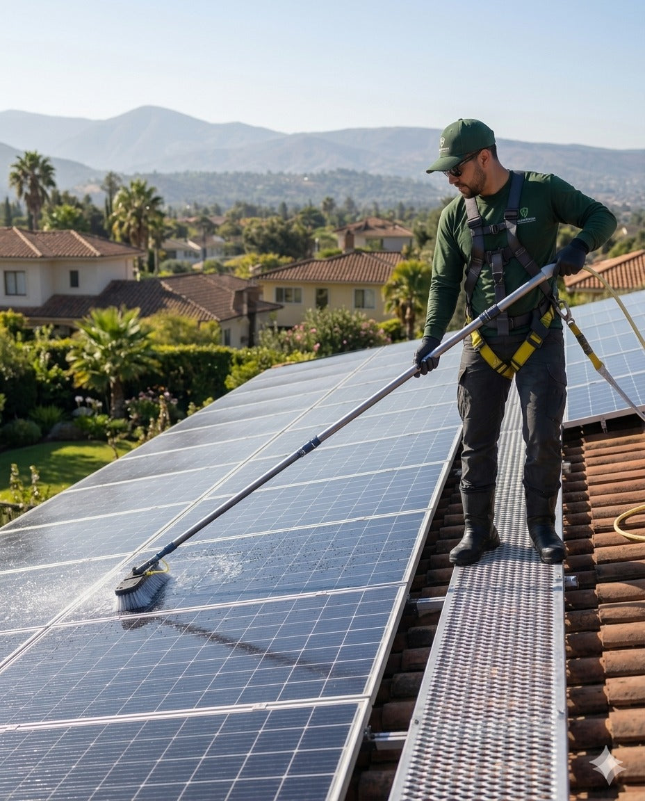 LIMPIEZA DE PANELES SOLARES